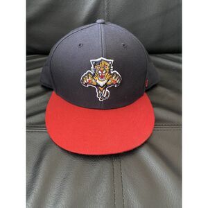 Vintage Florida Panthers RED and Blue Panthers Hat